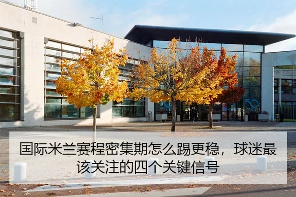 国际米兰赛程密集期怎么踢更稳，球迷最该关注的四个关键信号